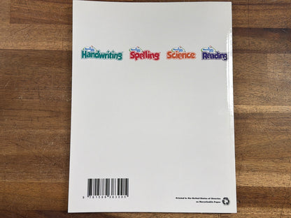 A Reason for Handwriting Pre-K Letter Introduction Book