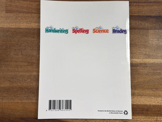 A Reason for Handwriting Pre-K Letter Introduction Book