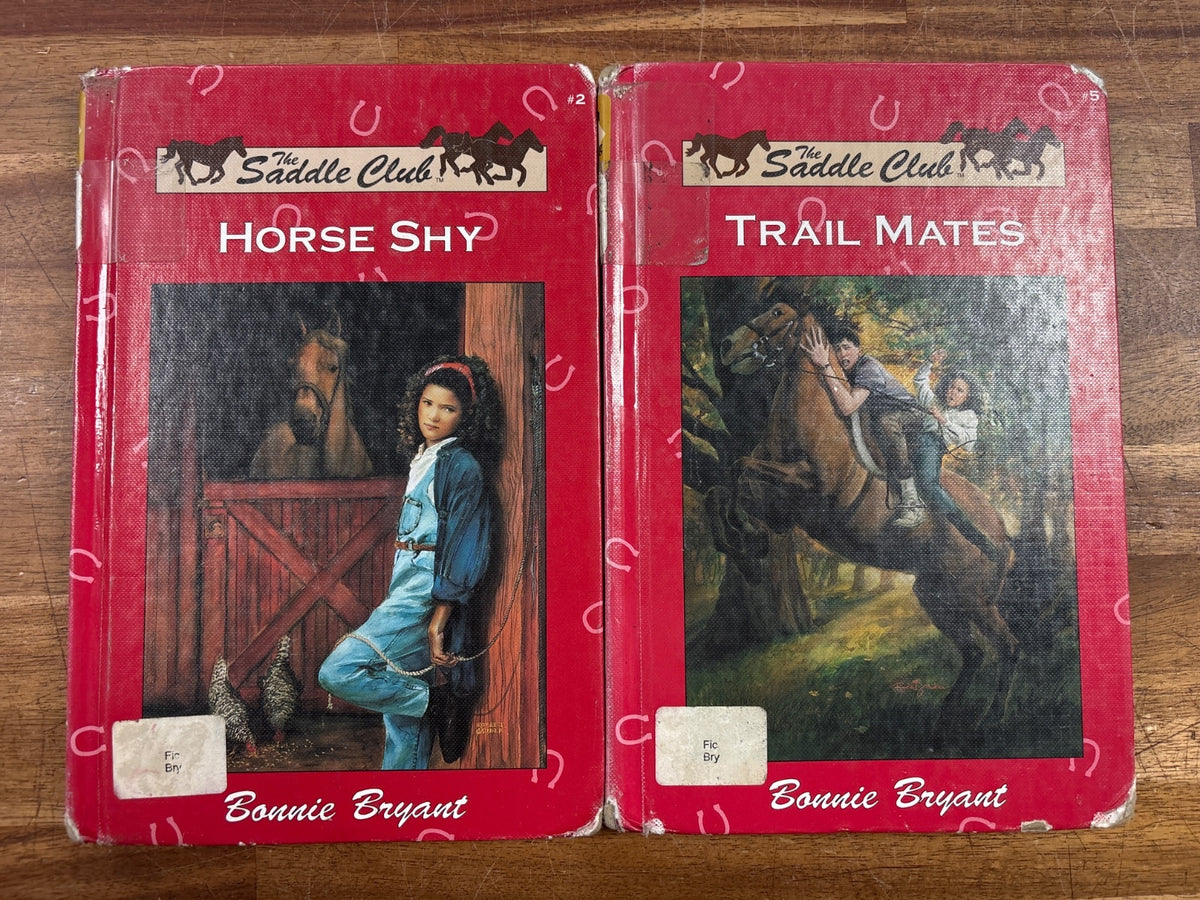 Saddle Club Books #2, #5, #6 Bryant Horse Shy Trail Mates Dude Ra — photo 2 of 5