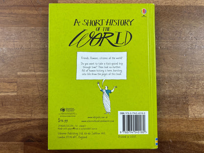 Usborne a Short History of the World Hardcover Illustrated — photo 2 of 2