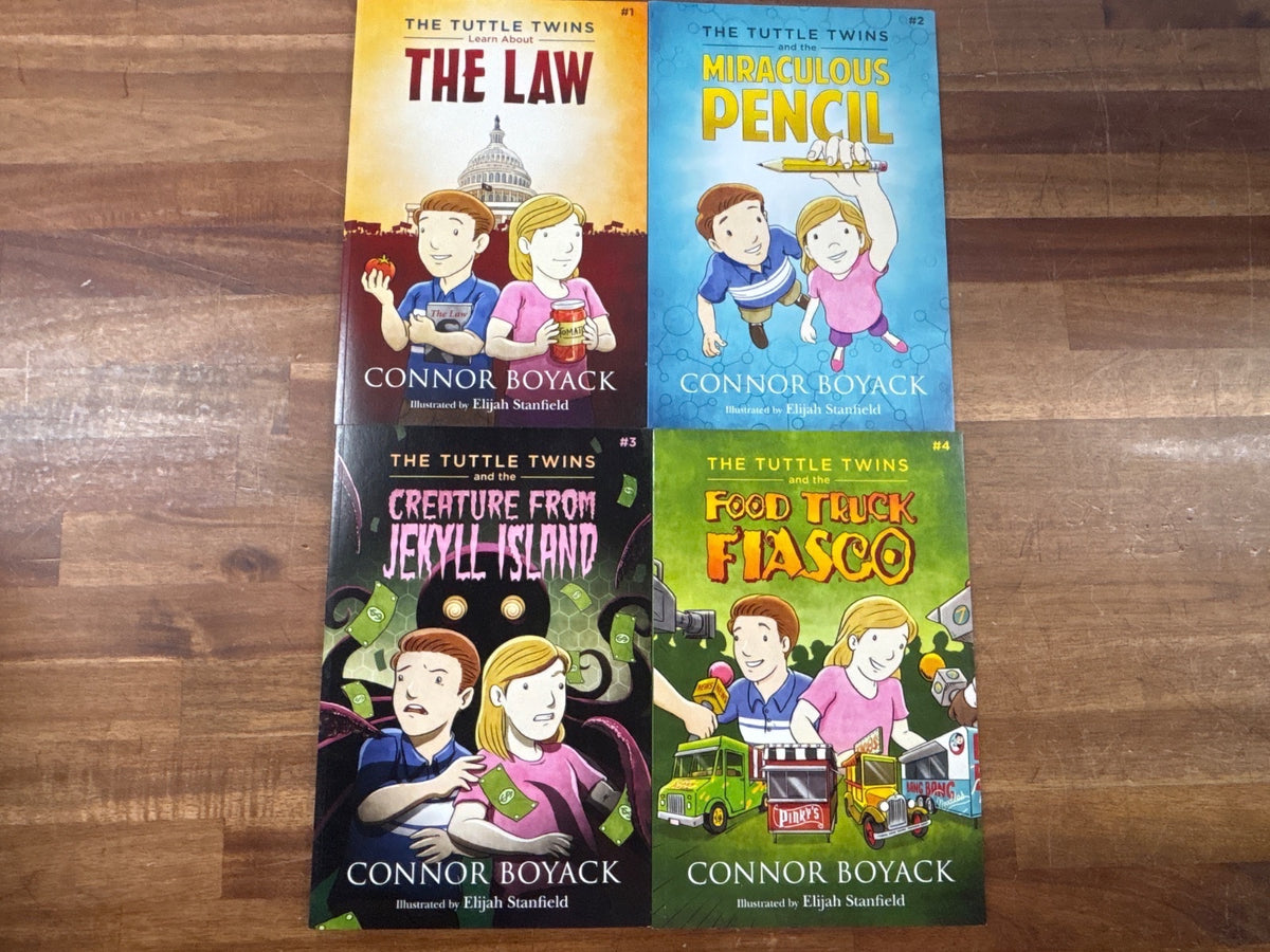 Tuttle Twins Complete Book Set #1-14 Connor Boyack — photo 2 of 8