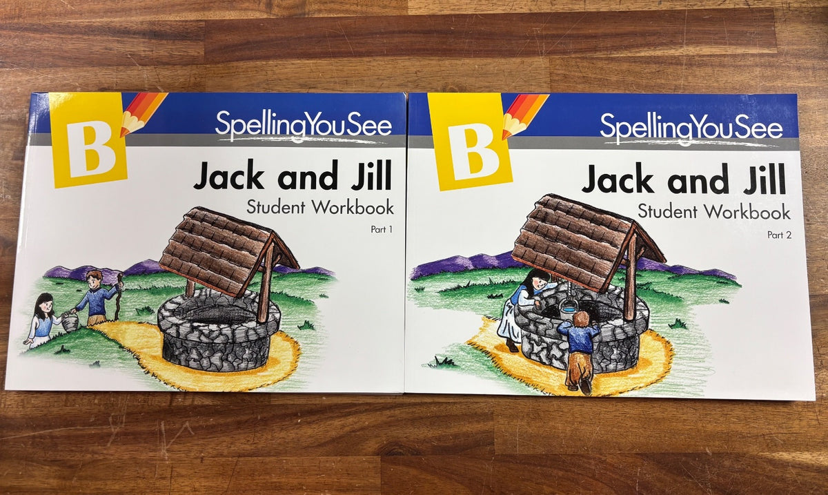 Spelling You See Level B Jack and Jill Workbook Set + Guide — photo 2 of 5