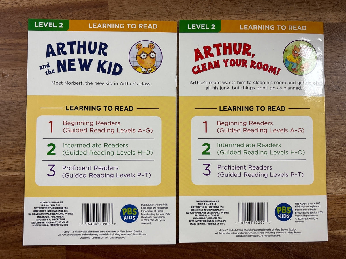 Marc Brown Arthur Level 2 Readers Set of 2 Books — photo 2 of 2