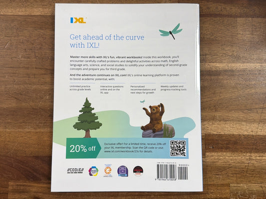 IXL the Ultimate Summer Workbook Grades 2 & 3