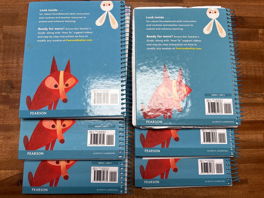ReadyGEN Grade 1 Teacher's Guide Units 1-6 Complete Set