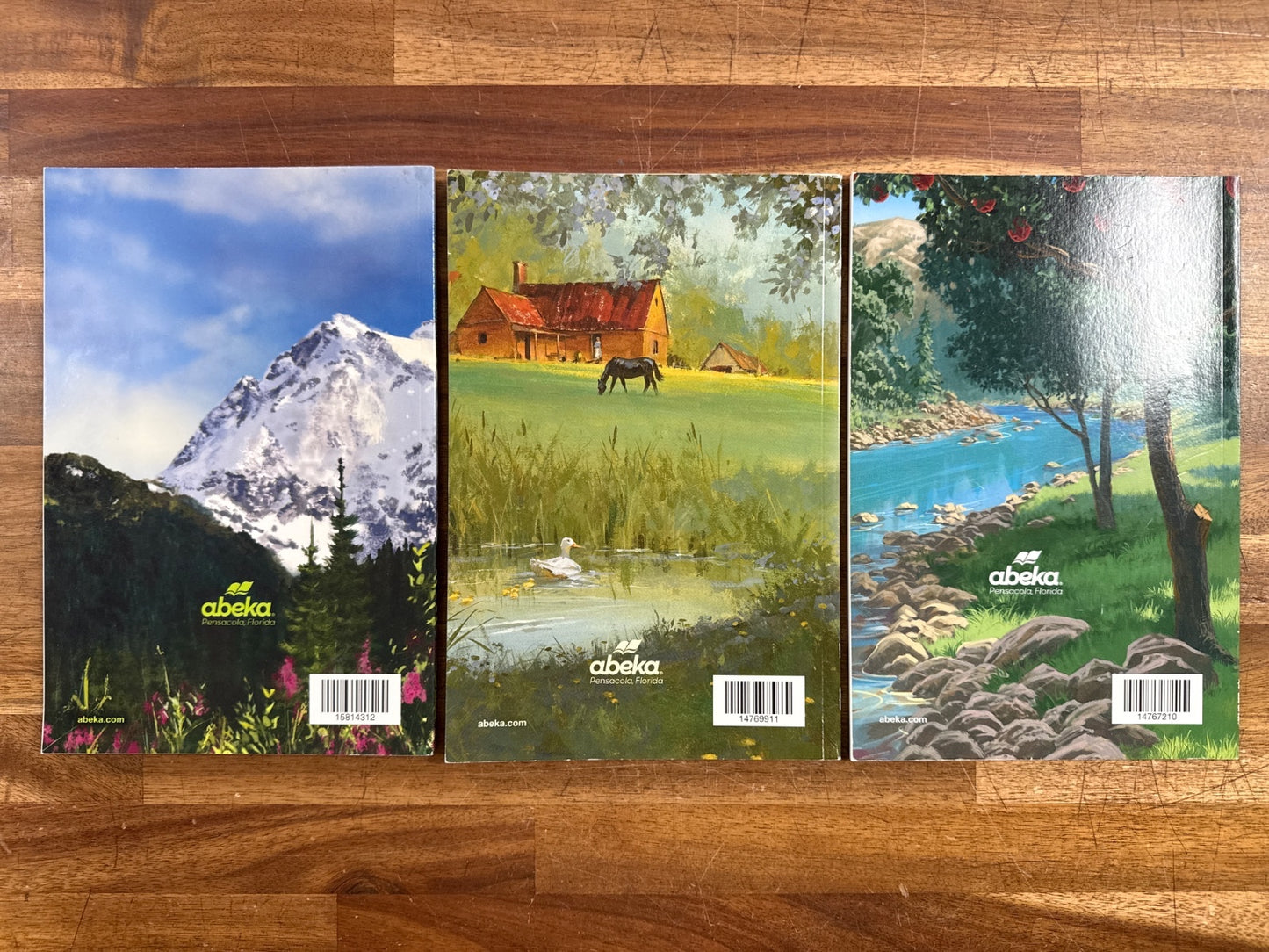 Abeka Reading Program 2nd Ed Grade 5 Readers Set of 3