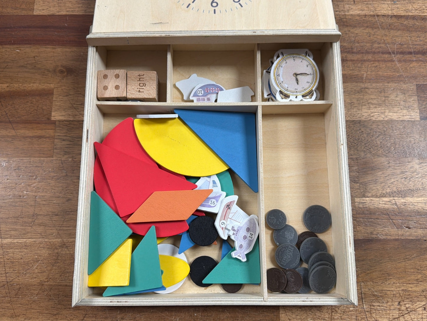 Good and Beautiful Simply Math 1 Curriculum Lab Manipulatives Box