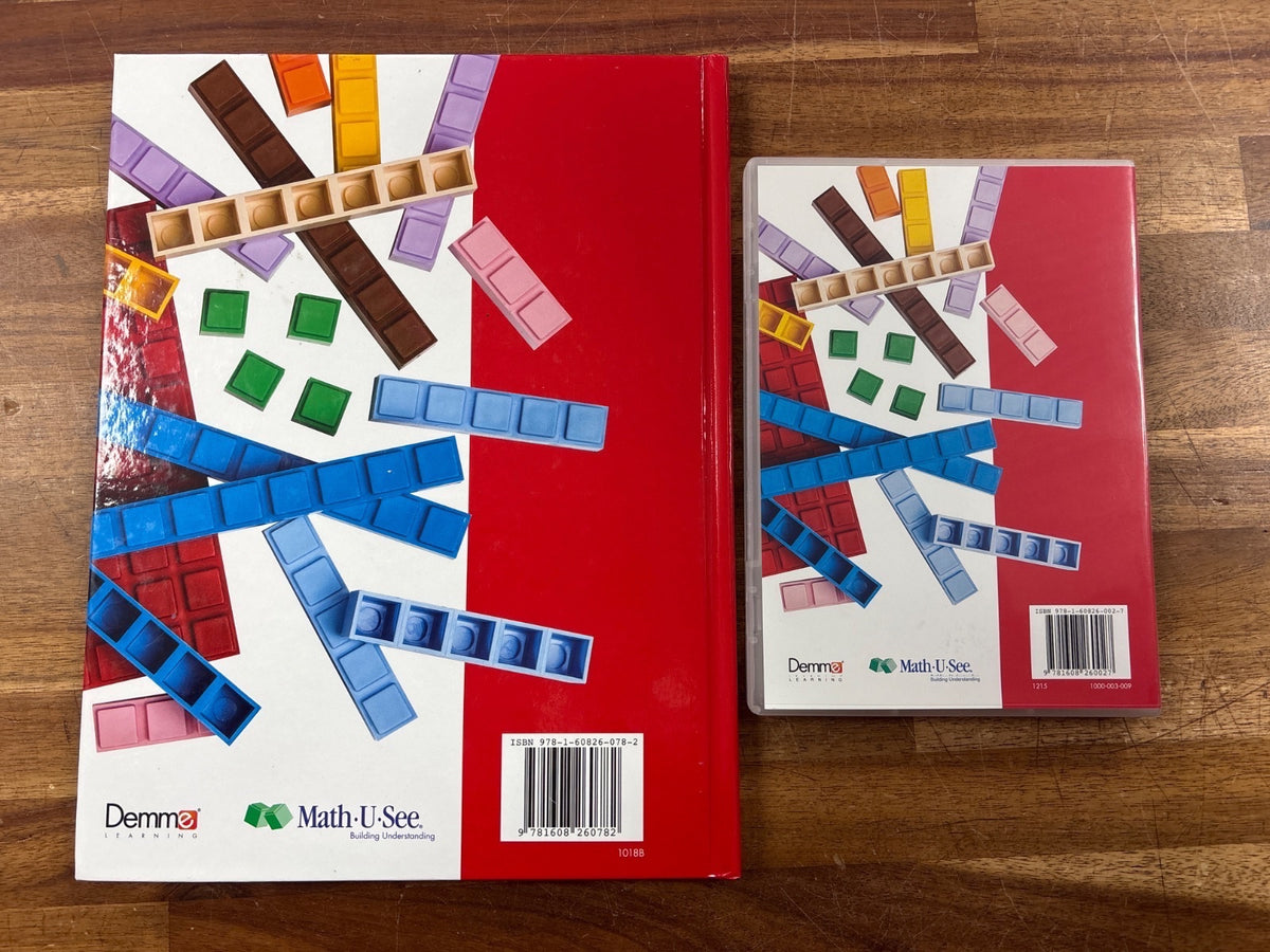 Math-U-See Primer Instruction Manual & DVD Set — photo 2 of 2