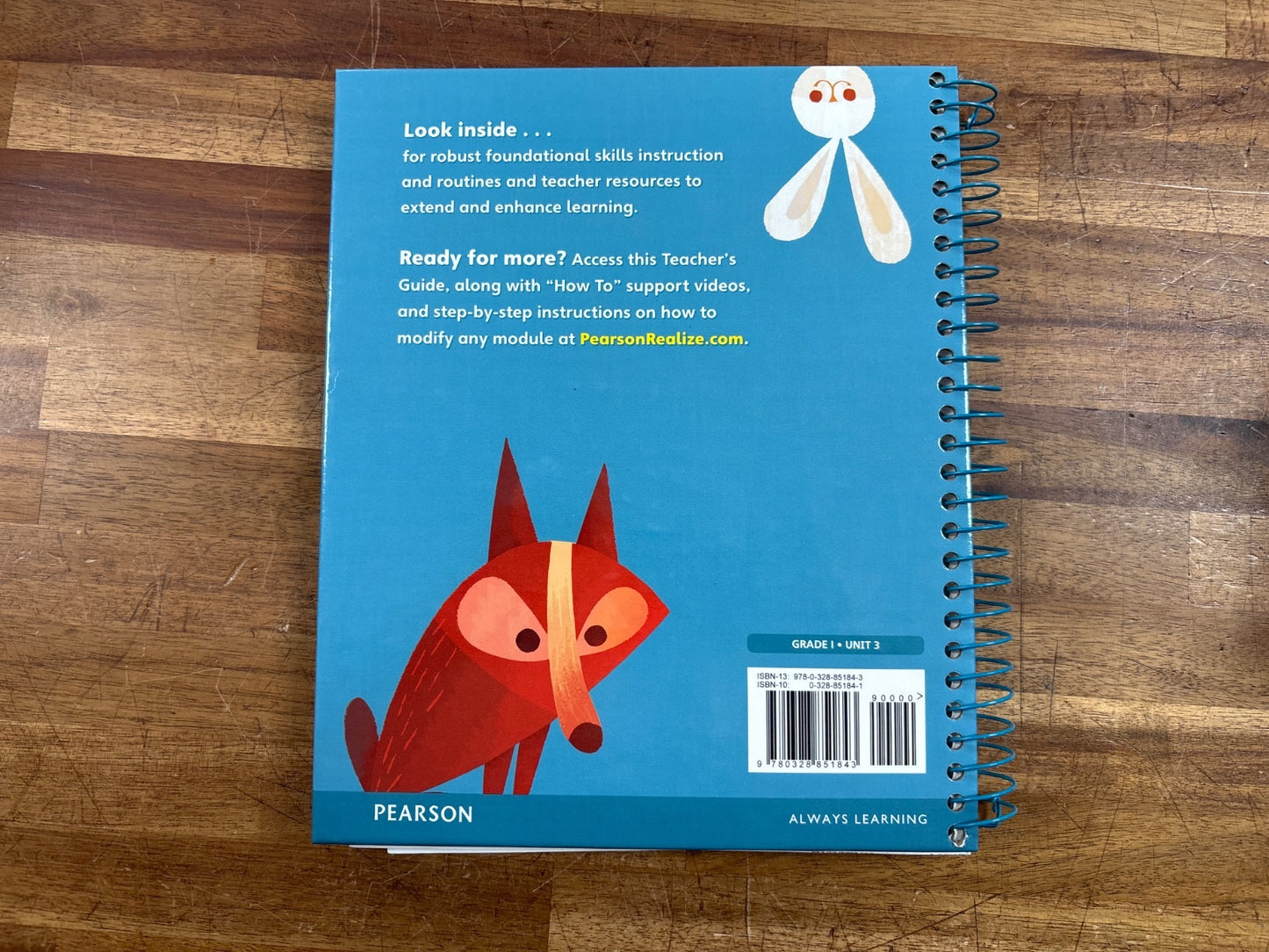 ReadyGEN Teacher's Guide Grade 1 Unit 3 Pearson