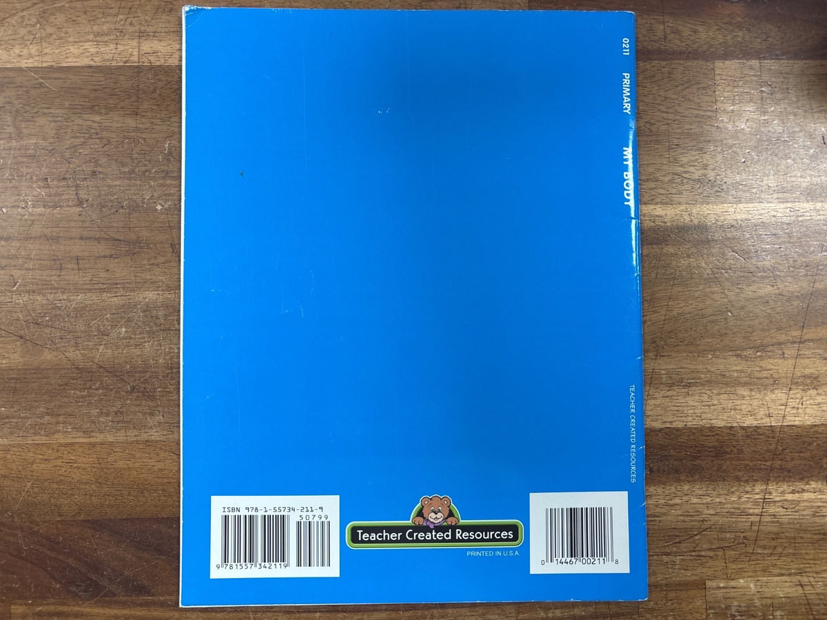 My Body - Teacher Created Resources Human Anatomy Book