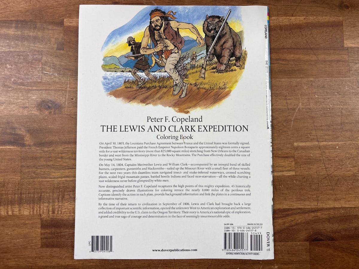 The Lewis and Clark Expedition Coloring Book - Dover — photo 2 of 2