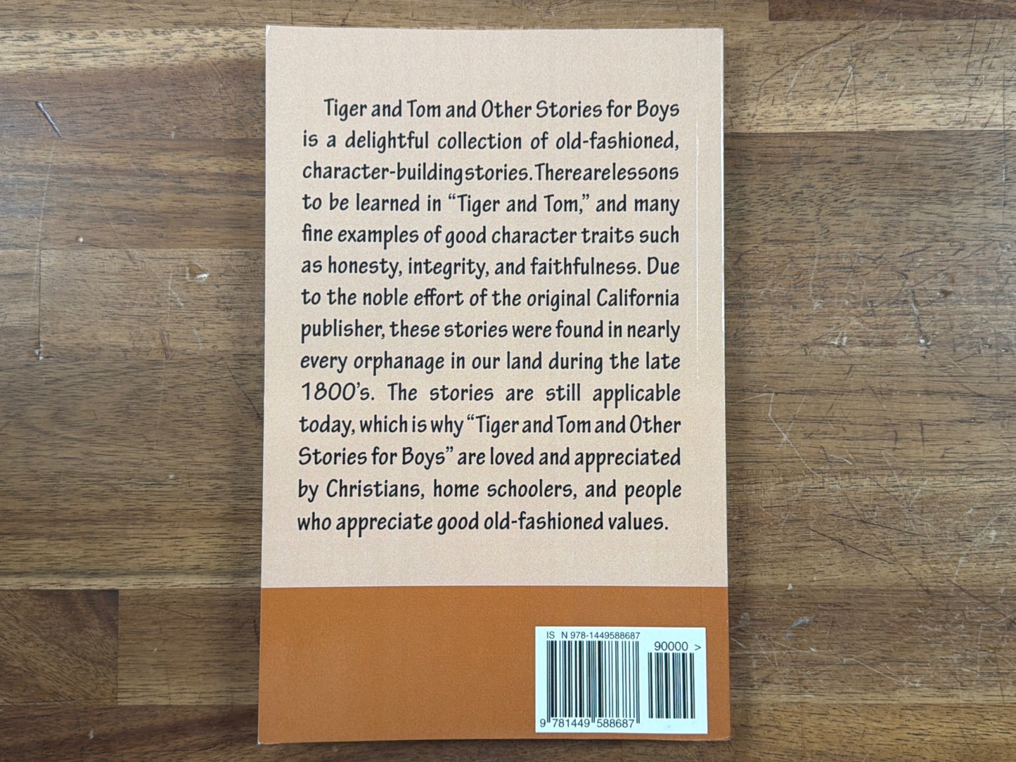 Tiger and Tom and Other Stories for Boys - Various Authors