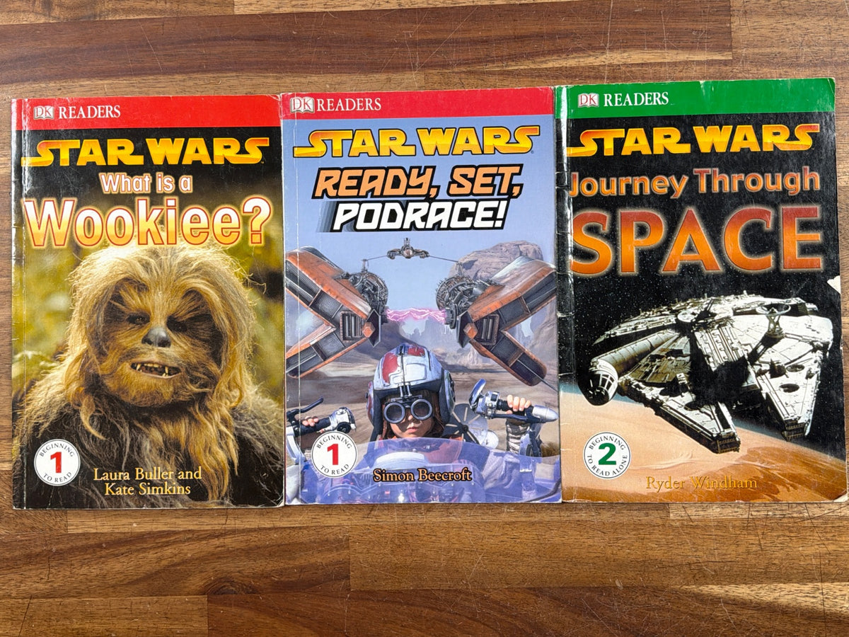 DK Star Wars Leveled Readers LOT of 9