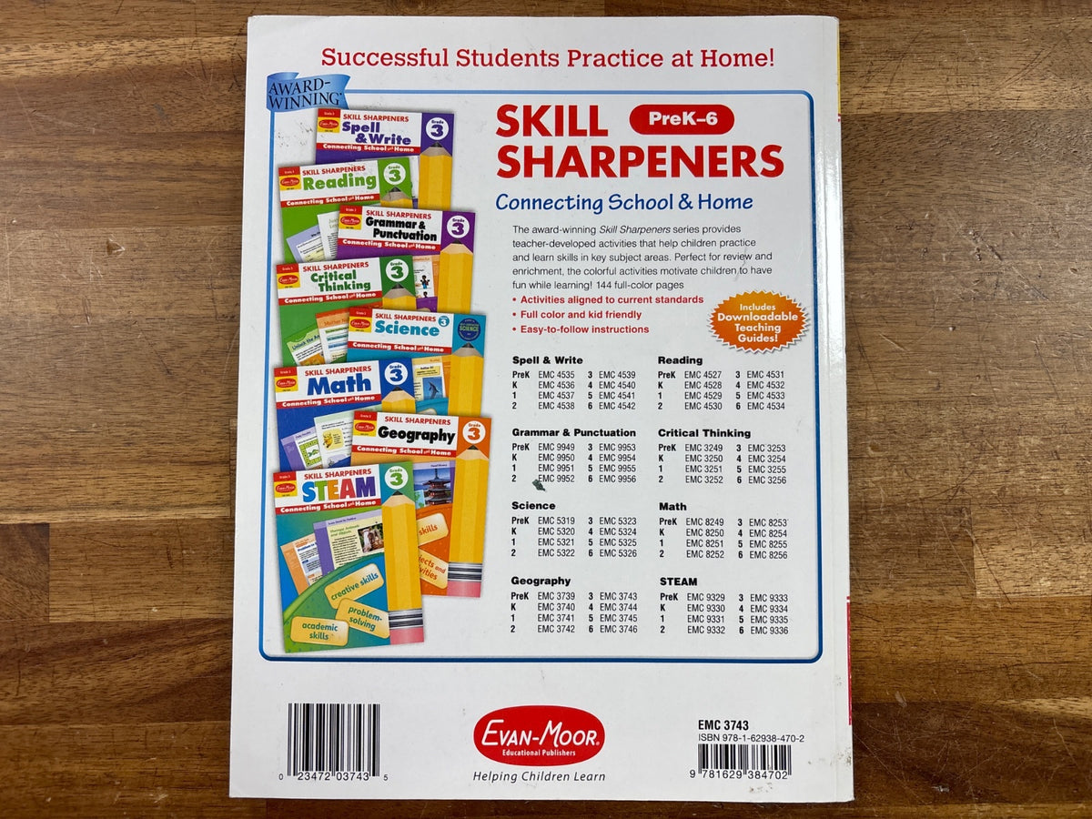 Skill Sharpeners Geography Grade 3 - Evan-Moor — photo 2 of 2