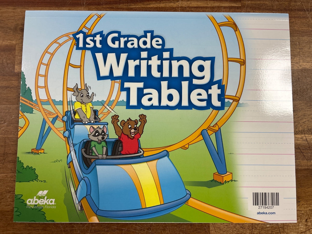 Abeka 1st Grade Writing Tablet Handwriting Paper — photo 2 of 2