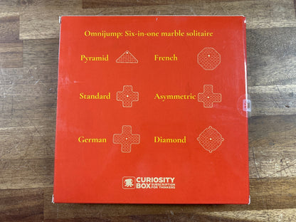 Omnijump Six-in-One Marble Solitaire Game - Curiosity Box — photo 2 of 2