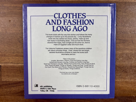Finding Out About Clothes and Fashion Long Ago - Usborne