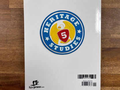 BJU Press Heritage Studies 5 Student Textbook 4th Ed