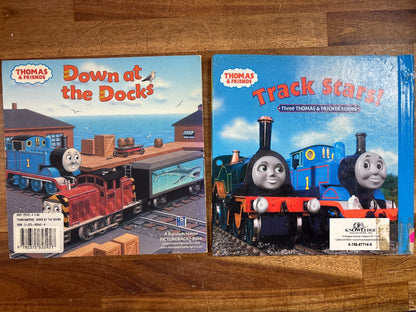 Thomas & Friends: Down at the Docks & Track Stars! Book Set — photo 2 of 2
