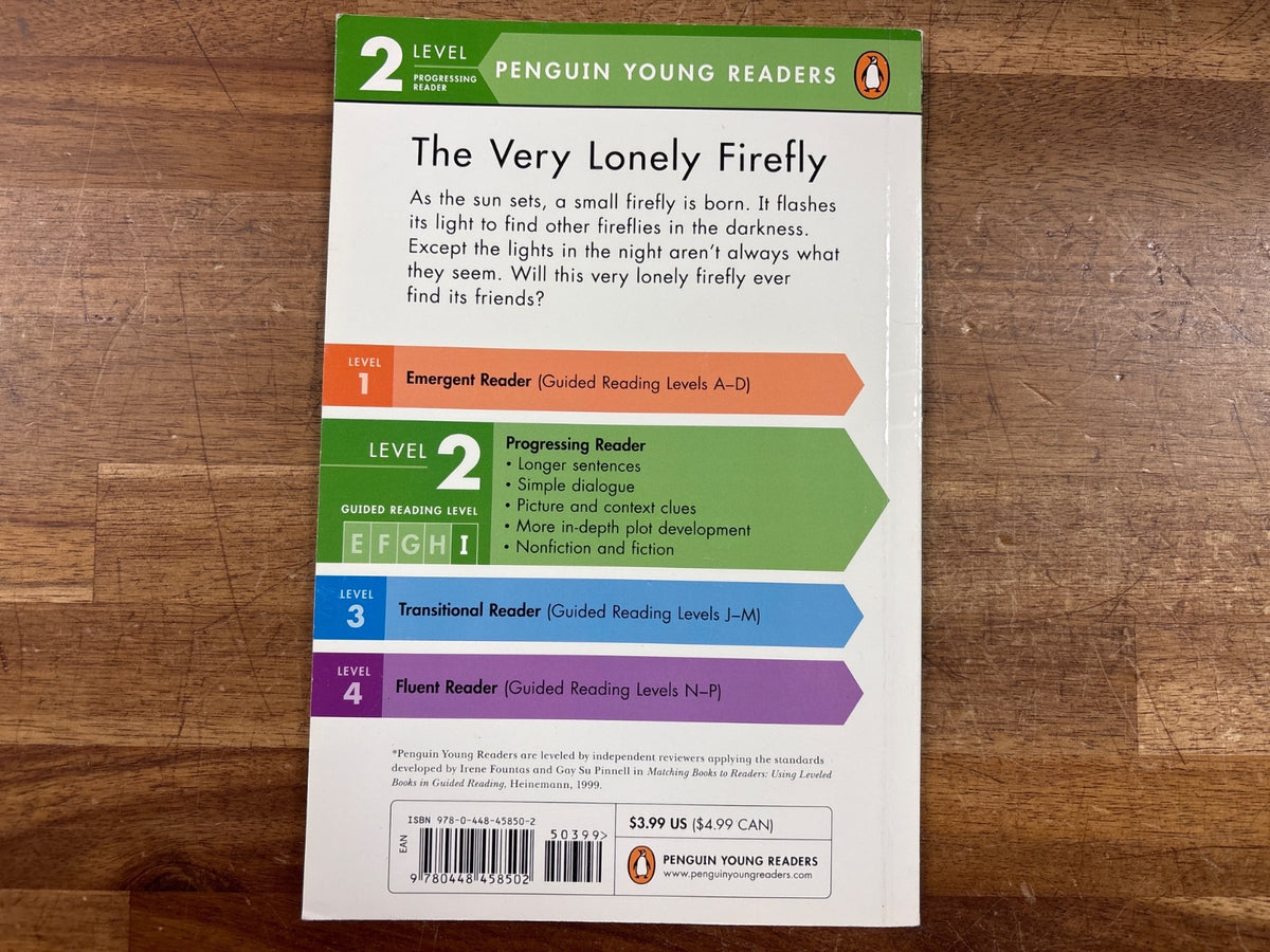 The Very Lonely Firefly Penguin Young Readers Level 2 — photo 2 of 2