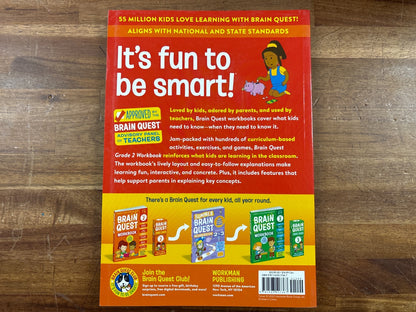 Brain Quest Workbook Grade 2 Ages 7-8 Revised Edition