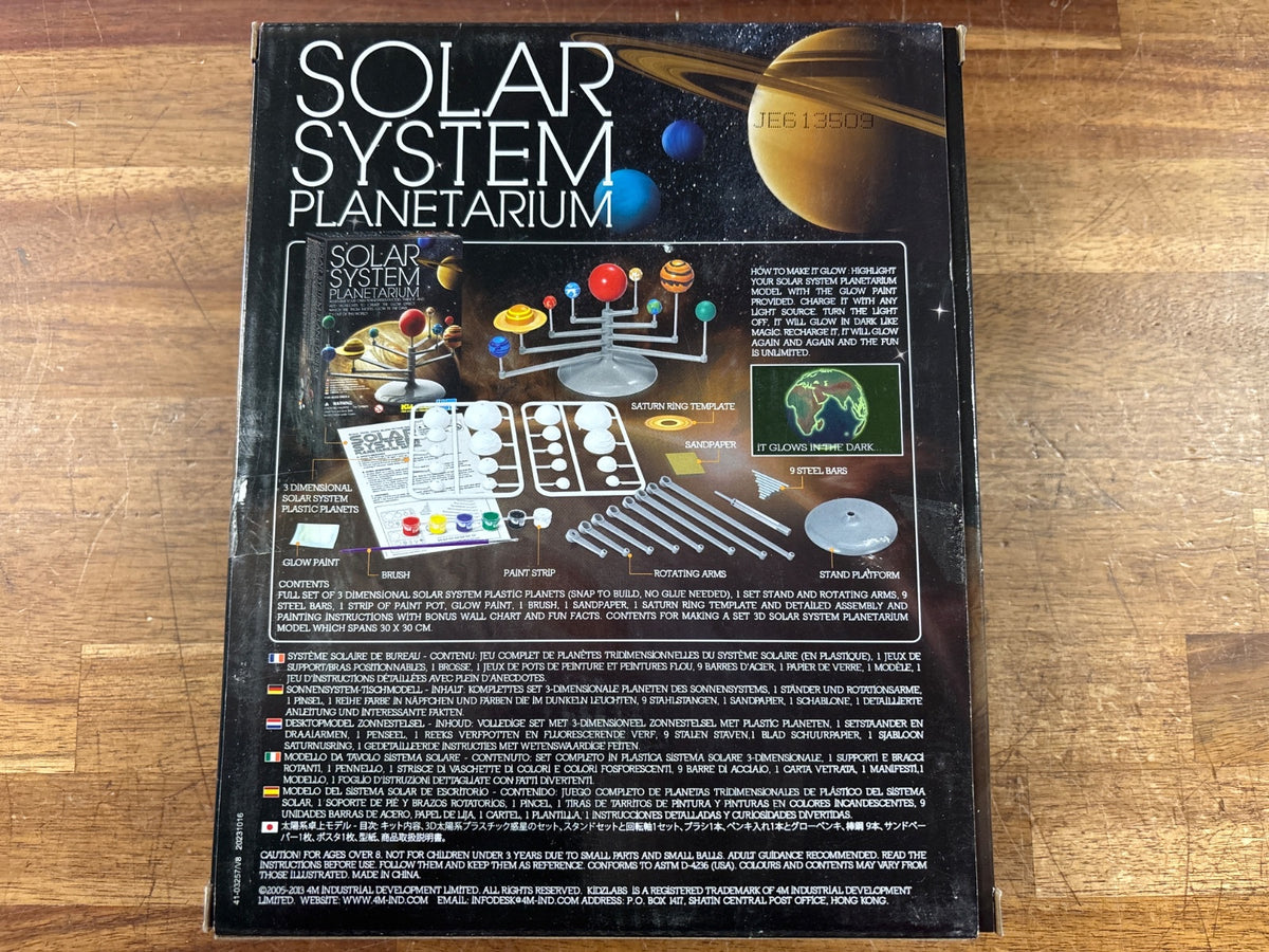 4M Kidz Labs Solar System Planetarium Model Kit — photo 2 of 2