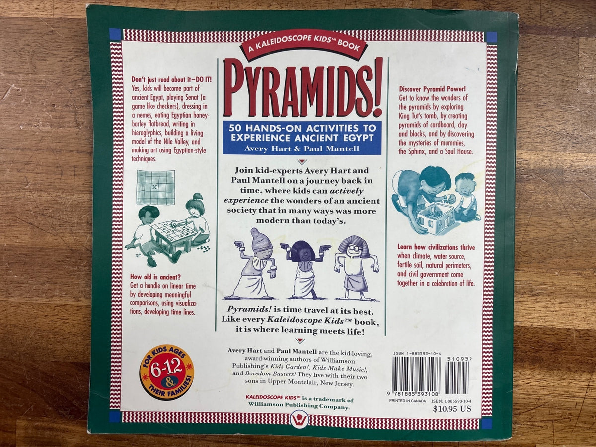 Pyramids! 50 Hands-on Activities Ancient Egypt Book