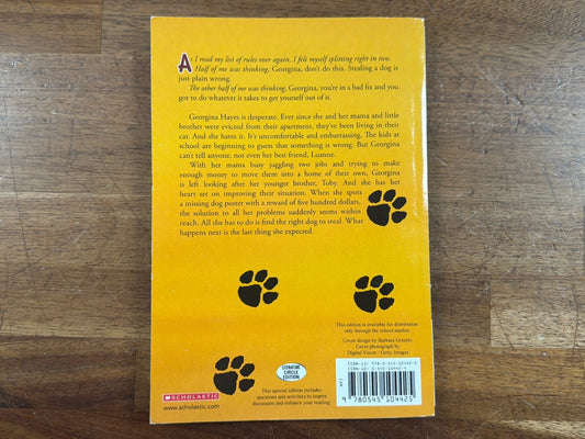 How to Steal a Dog by Barbara O'Connor Scholastic Novel