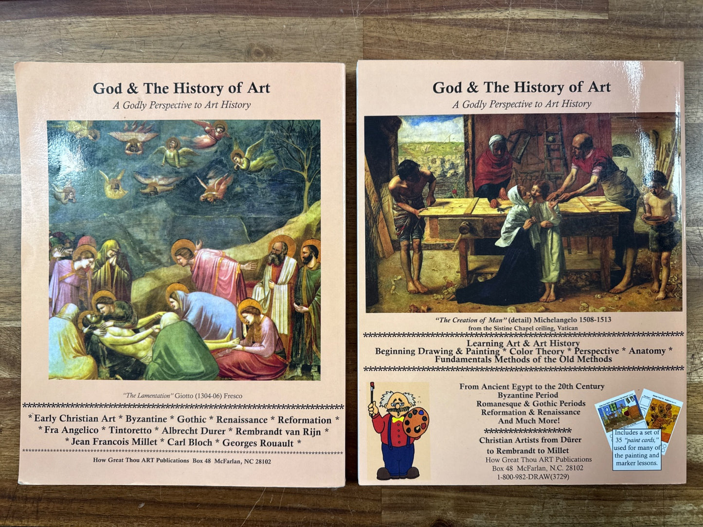God & the History of Art I & II Curriculum Set - Stebbing