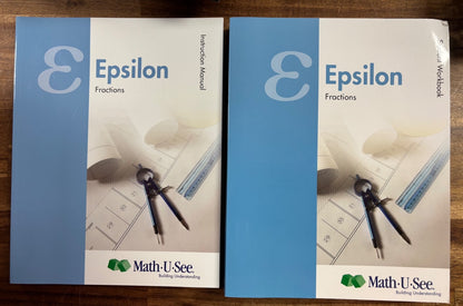 Math-U-See Epsilon Fractions Complete Homeschool Set — photo 2 of 5