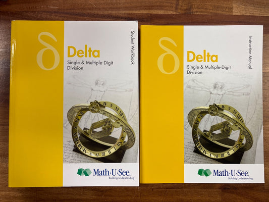 Math-U-See Delta Single & Multiple-Digit Division Set — photo 2 of 5