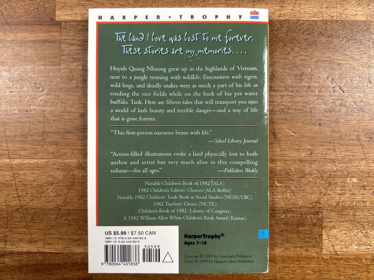 The Land I Lost: Adventures of a Boy in Vietnam - Nhuong