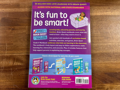 Brain Quest Workbook Grade 4 Revised Edition Ages 9-10