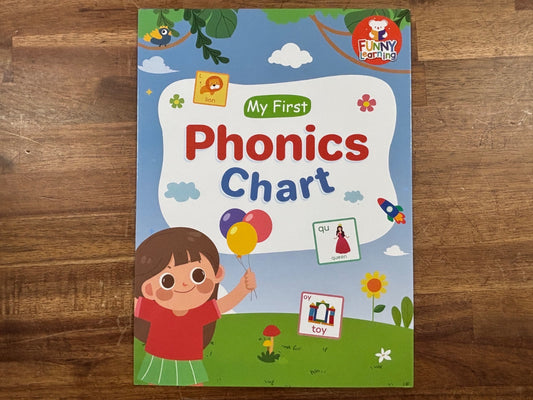 My First Phonics Charts- Book of Charts & 11 Extra Charts