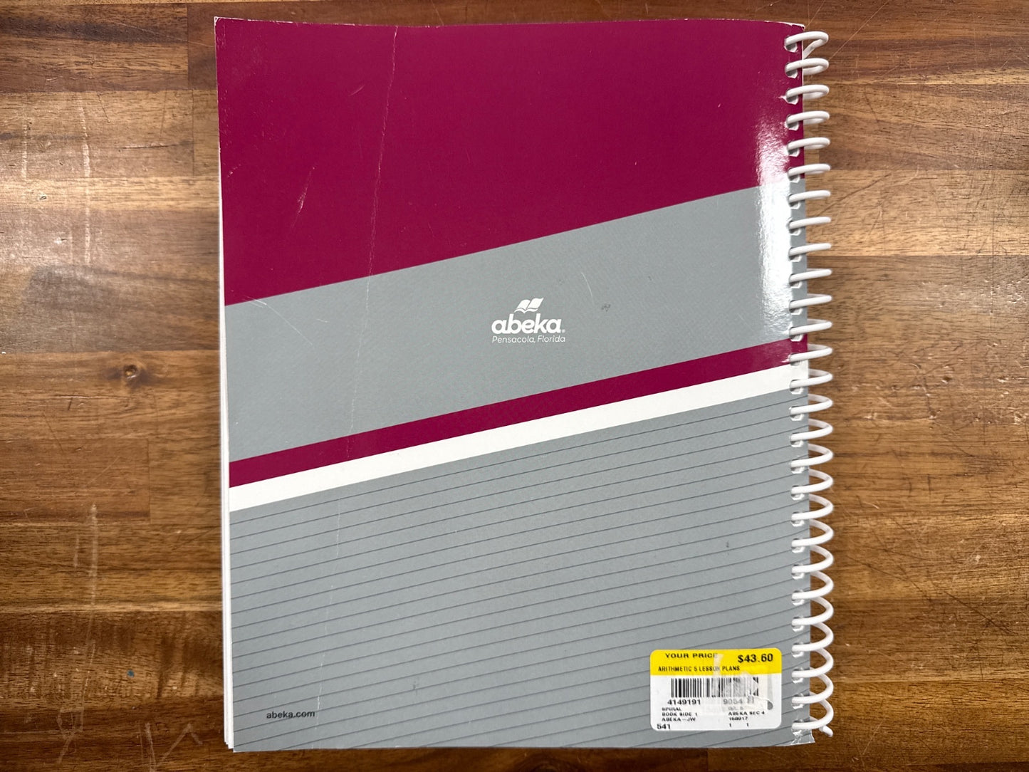 Abeka Arithmetic 5 Curriculum/Lesson Plans Homeschool