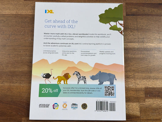 IXL the Ultimate Sixth Grade Math Workbook Grade 6