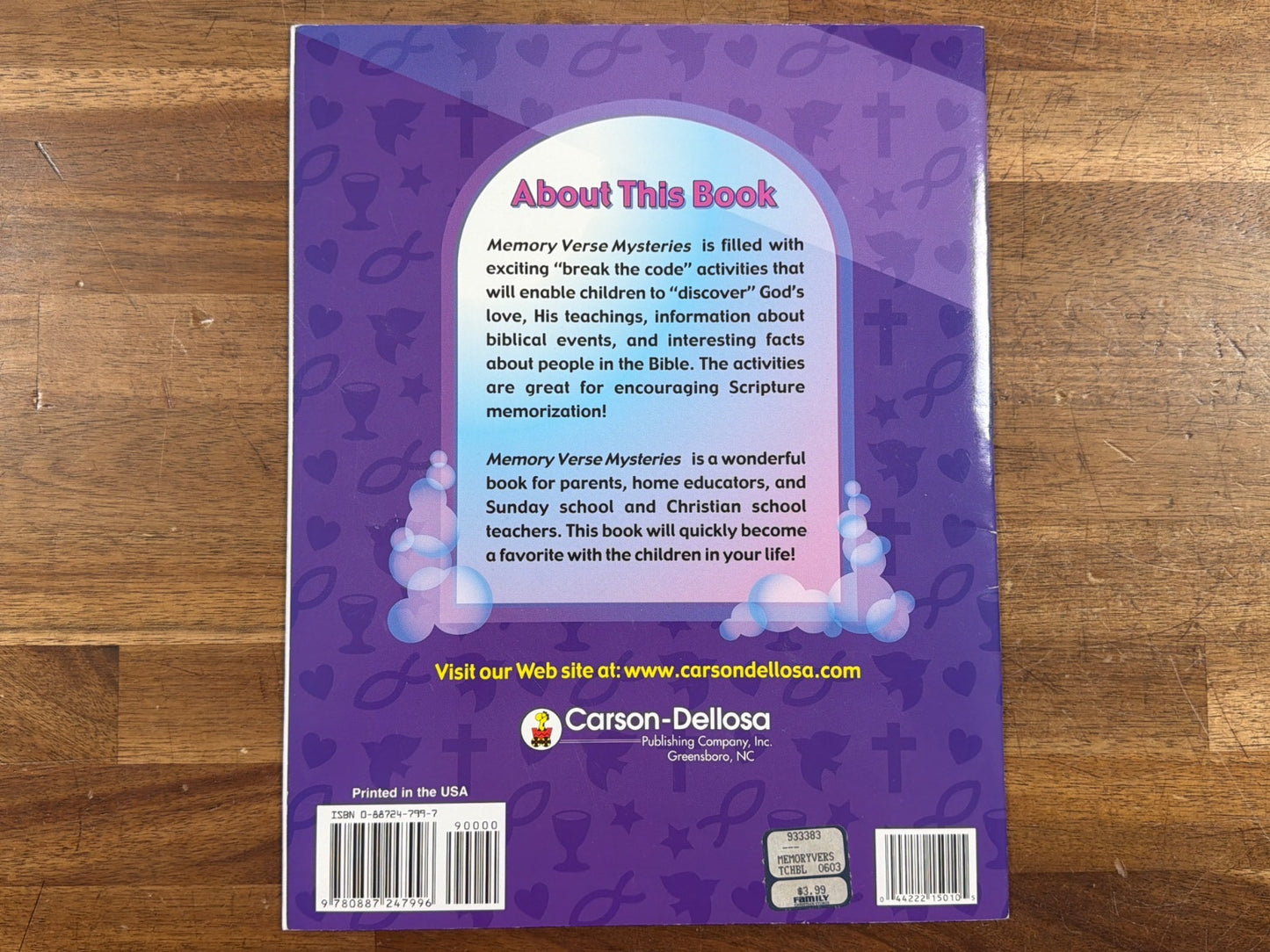 Memory Verse Mysteries Fun Faith-Builders Grades 4-6
