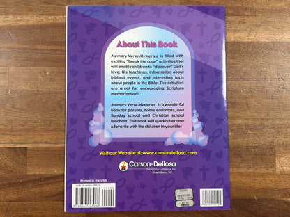 Memory Verse Mysteries Fun Faith-Builders Grades 4-6