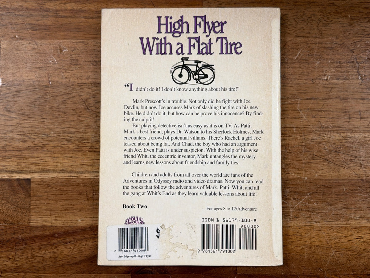 Adventures in Odyssey High Flyer with a Flat Tire Book 2