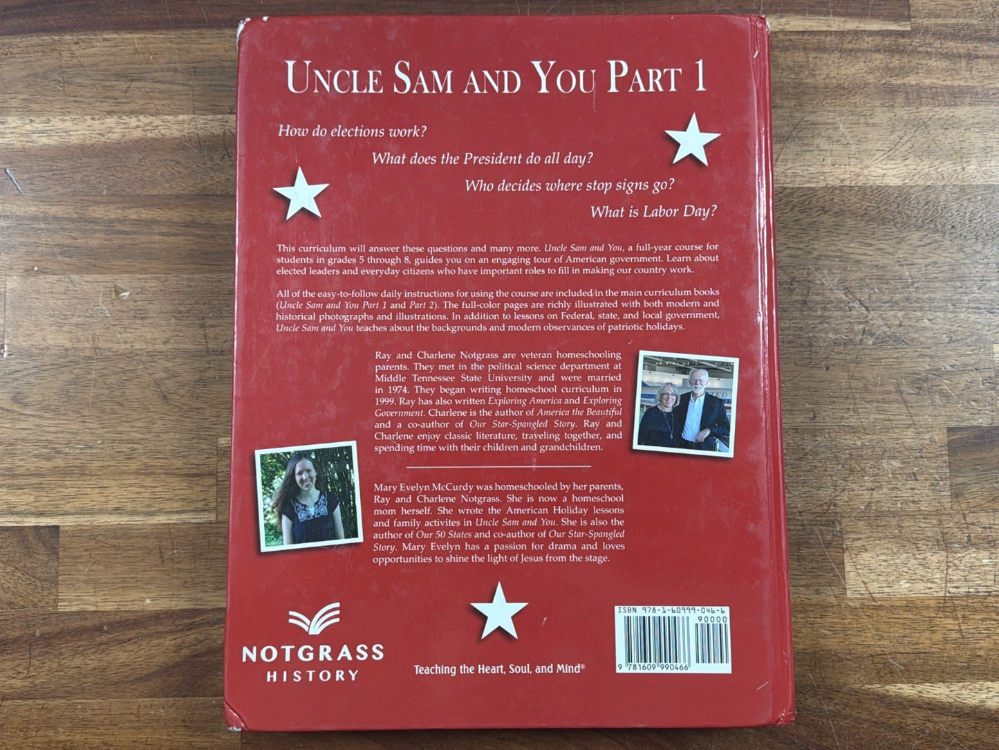 Notgrass Uncle Sam and You Part 1 Homeschool Curriculum