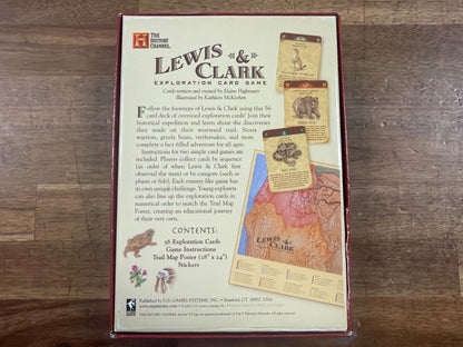 History Channel Lewis & Clark Exploration Card Game