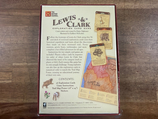 History Channel Lewis & Clark Exploration Card Game