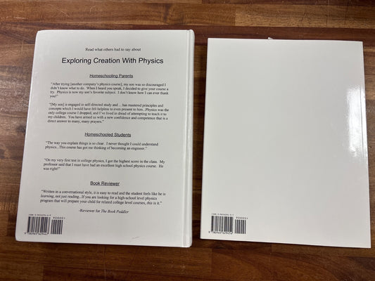 Exploring Creation with Physics Textbook & Solutions Set — photo 2 of 2