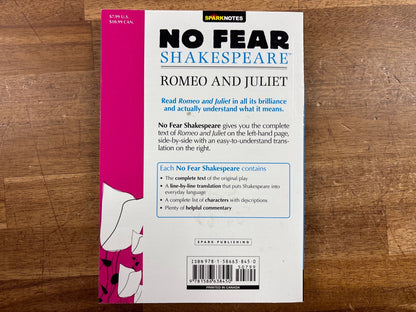 No Fear Shakespeare: Romeo and Juliet - SparkNotes