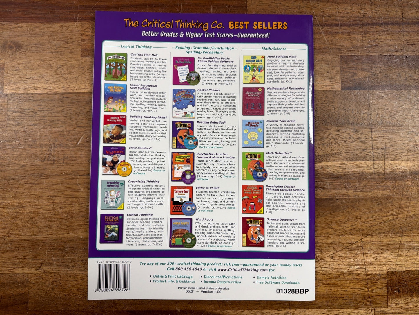 Mind Benders Beginning Book 1 Deductive Thinking PreK-K