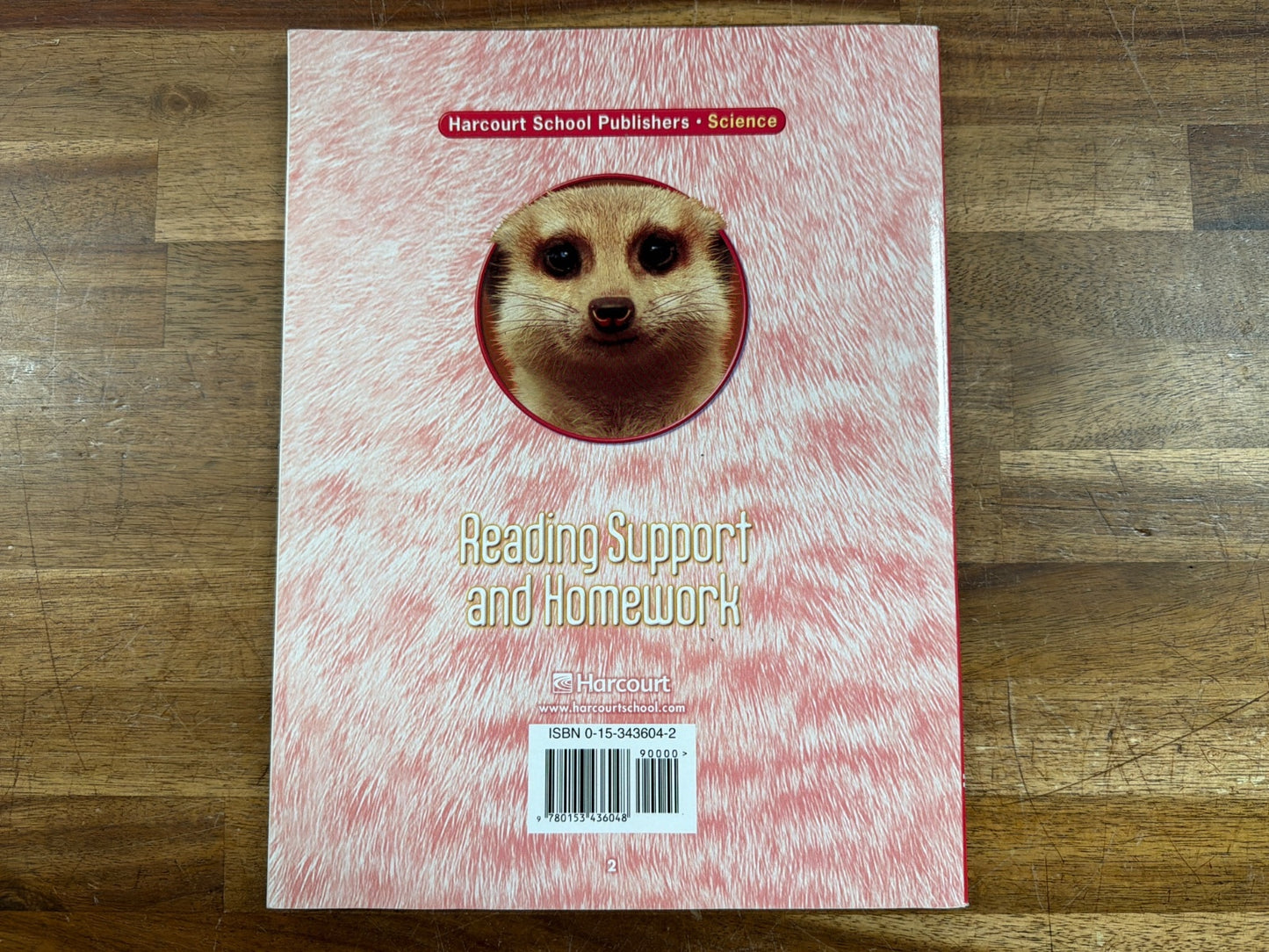 Harcourt School Publishers Science Reading Support & Homework
