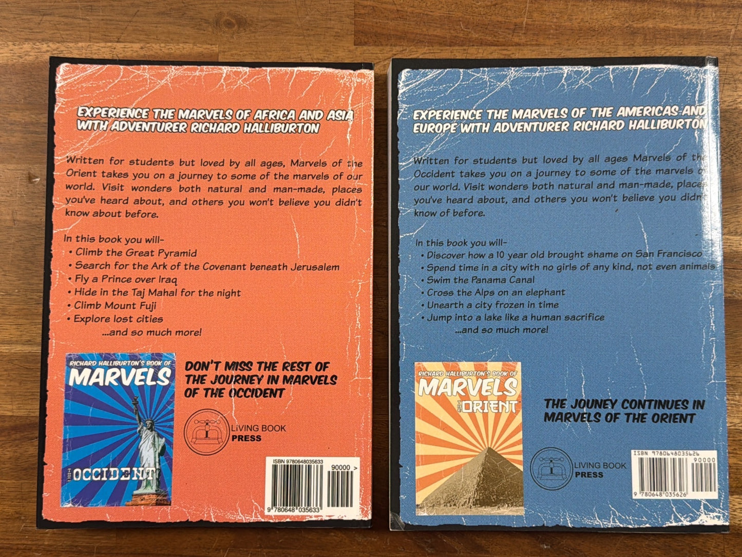 Halliburton's Book of Marvels: Orient & Occident Set