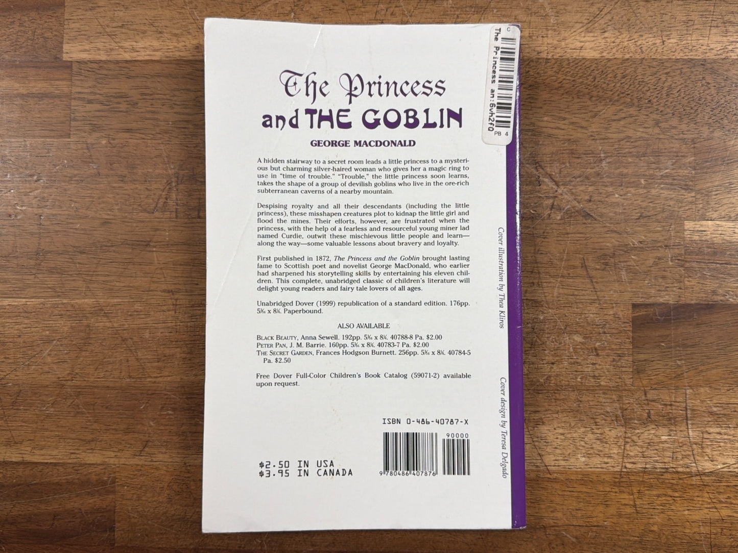The Princess and the Goblin by George MacDonald Unabridged