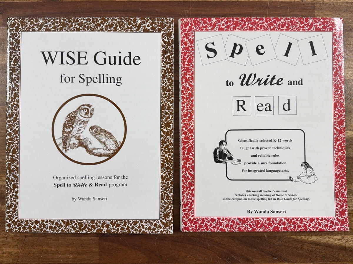 Spell to Write and Read Large Kit + Wise Guide Bundle