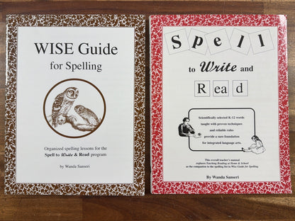 Spell to Write and Read Large Kit + Wise Guide Bundle